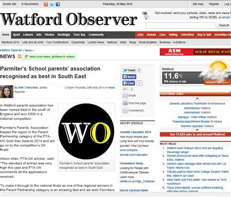 Watford Observer – Connor PR