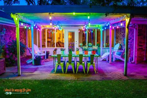 Colorful Outdoor Patio Makeover | Patio makeover, Colorful patio ...