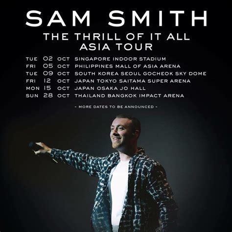 We Finally Have Ticketing Details For Sam Smith's Singapore Concert!