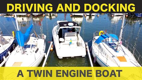 Twin Engine Boat Docking Simulator