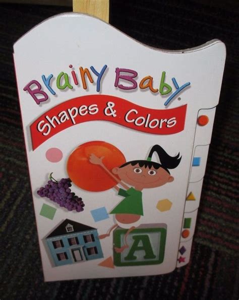 BRAINY BABY: SHAPES & COLORS BOARD BOOK, EDUCATE & ENTERTAIN, GUC | Brainy baby, Board books, Brainy