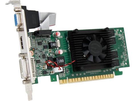 EVGA Corporation GEFORCE 8400 GS PCIE 2.0 1024MBDDR3 DVI VGA HDMI - 01G ...