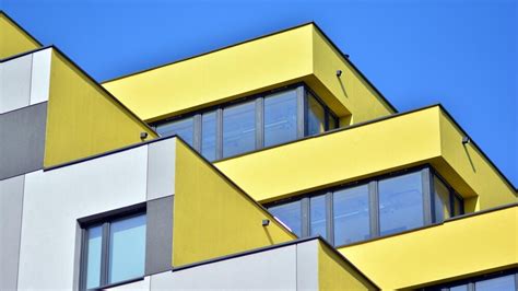 Premium Photo | Contemporary residential building exterior in the ...
