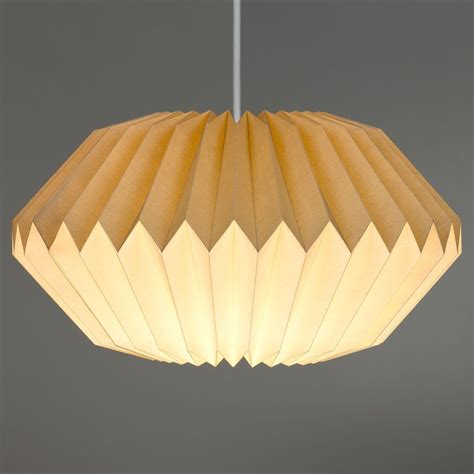 Papier-Lampe "Dove Grey" von Wild&Wolf | Origami lamp, Origami lampshade, Paper lampshade