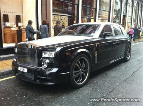 Rolls Royce Phantom spotted in London, United Kingdom on 07/03/2011