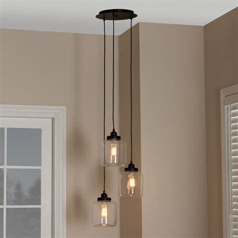 Rustic Industrial Black Metal Pendant Light