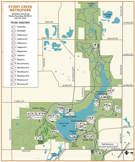 Pearson Metropark Map