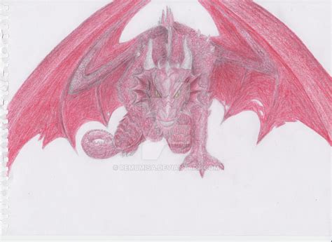 Red Fire dragon by Remumisa on DeviantArt