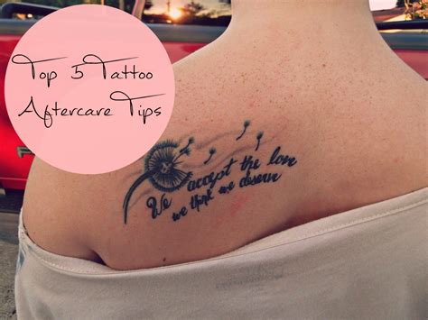 Tattoo Aftercare Instructions - MakeUpMartini