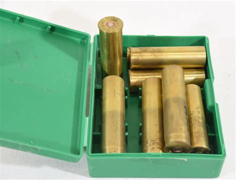 8 Brass 10 Gauge Shells