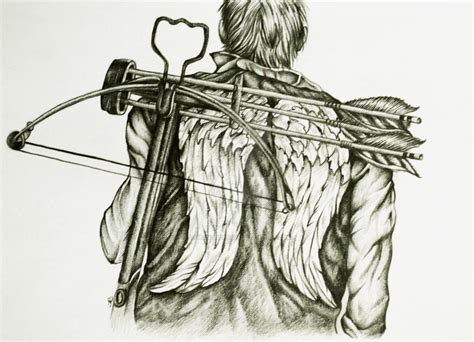 Daryl Dixon - Wings. by samanddean67 on DeviantArt