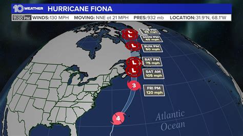 Hurricane Fiona becomes Category 4 storm, 1st major hurricane | wtsp.com