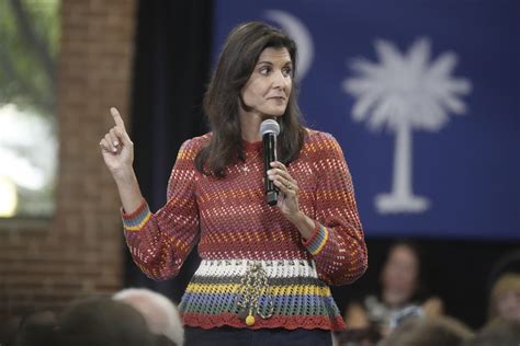 Nikki Haley takes stump speech to Virginia university’s commencement ...