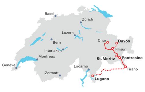 Switzerland Train Tickets - Bernina Express Train in Switzerland