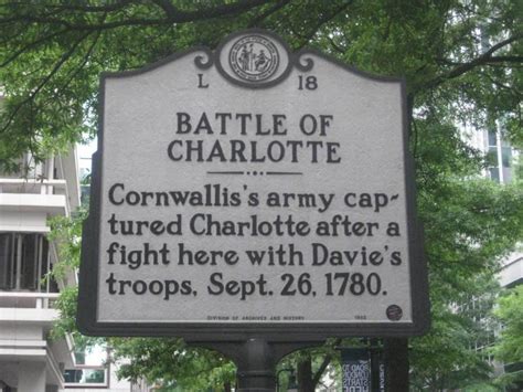 Battle of Charlotte • American Revolutionary War