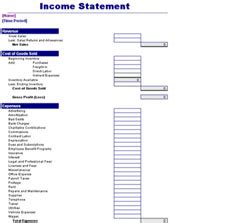 Pro Forma Income Statement Template | Excel Templates