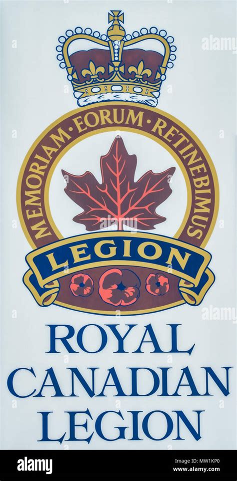 Canadian legion hi-res stock photography and images - Alamy