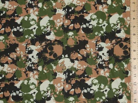 Skull Camo Ultimate Print Pure Cotton