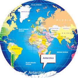 location of Antarctica - antarctica