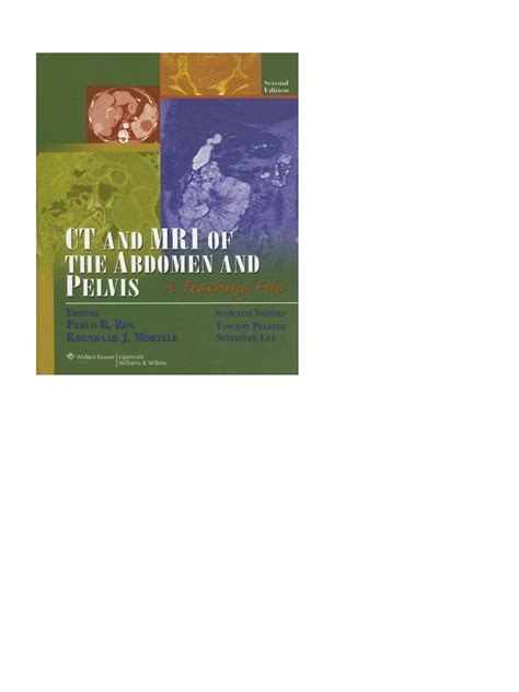 CT and MRI of Abdomen and Pelvic | PDF | Liver | Metastasis