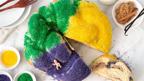 Mardi Gras King Cake Recipe