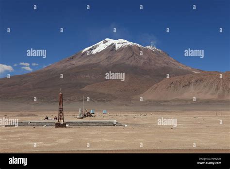 volcanoes in the andes Stock Photo - Alamy