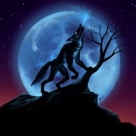 Blue Wolf Moon