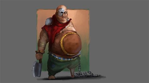 ArtStation - "Fatman" Concept art MOBAGame