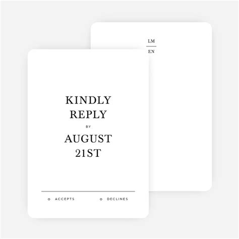 Wedding Response Cards | Paper Culture