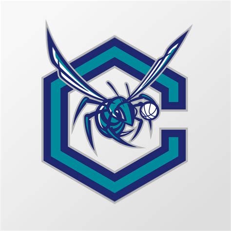 Charlotte Hornets logo concept on Behance