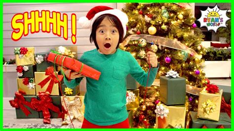 Ryan wants to Catch Santa Claus and leave him a special gift!!! - YouTube