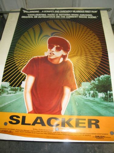 Slacker Original U s One Sheet Movie Poster Richard Linklater | The ...