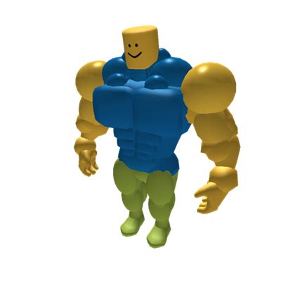 The Buff Noob - Roblox | Noob, Roblox funny, Roblox