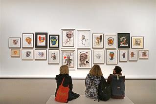 Mur de têtes de J.M. Basquiat (Fondation Vuitton, Paris) | Flickr