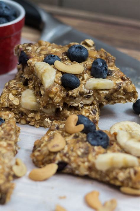 No Bake Healthy Breakfast Bars Recipe - The Protein Chef