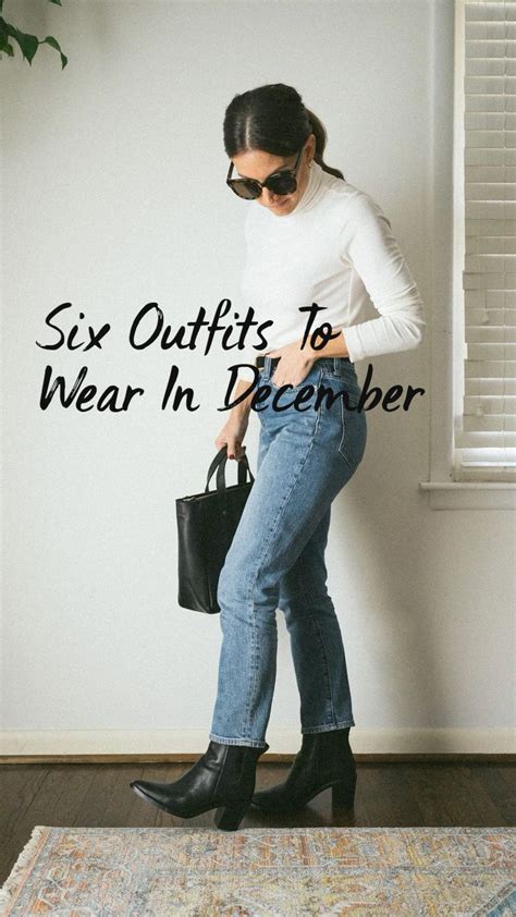 Six Outfits To Wear In December @stitchandsalt | Casual outfits, Casual ...