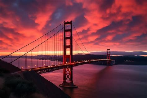 Premium AI Image | Golden gate bridge usa