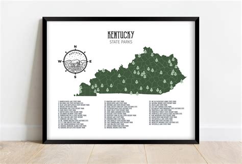 Kentucky State Parks Map – Maps By Paige