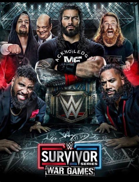 WWE Survivor Series Poster Features The Bloodline – TJR Wrestling