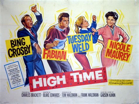 Tom Chantrell Posters | High Time Quad Poster, 1960