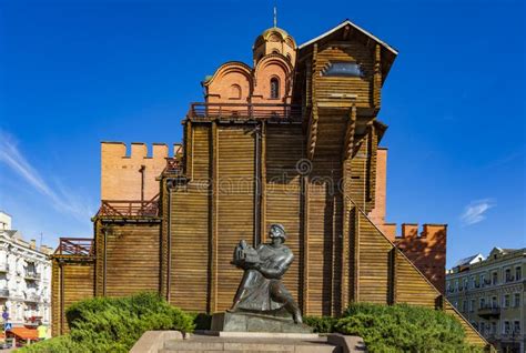 Golden Gate Kiev Landmarks Ukraine Stock Photo - Image of site, building: 172038710