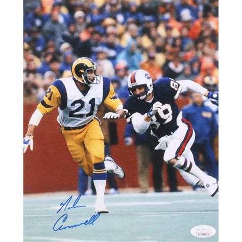 Nolan Cromwell Signed Rams 8x10 Photo (JSA) | Pristine Auction