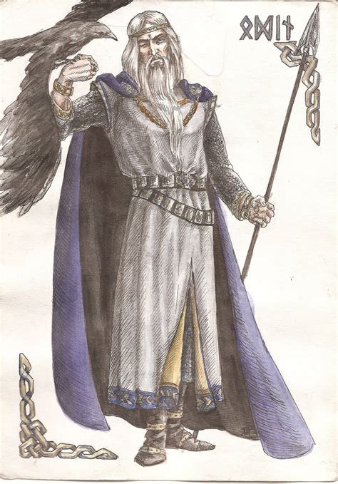 Odin - Norse mythology Fan Art (24826514) - Fanpop