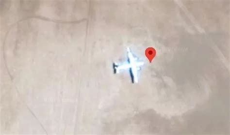 Mysterious abandoned plane spotted on Google Maps in middle of the ...