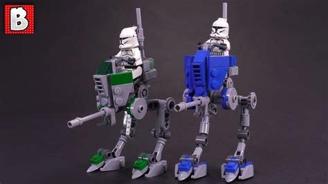 Lego Star Wars Custom AT-TE / ATTE Moc By BrickVault - minifig scale - feltoninstitute.com