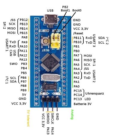 Revised Stm Blue Pill Pinout Diagram Em | My XXX Hot Girl