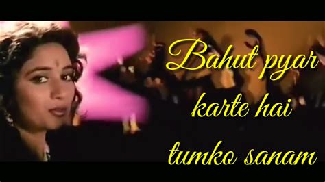 Bahut Pyaar Karte Hain Tumko Sanam Song Lyrics Hindi Sajan, 45% OFF