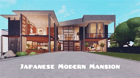 Japanese Modern House Bloxburg Bloxburg Speedbuild Viveos - The Art of ...