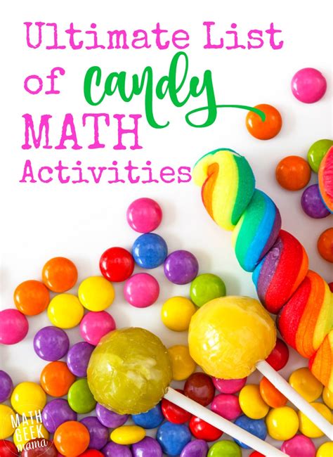 30+ Amazing Candy Math Activities for Kids