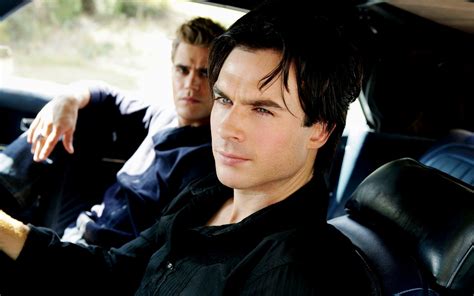 Damon&Stefan - Damon and Stefan Salvatore Wallpaper (24876114) - Fanpop